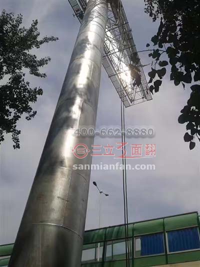 安裝高炮三面翻立柱廣告牌施工應注意哪些方面？