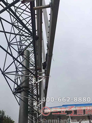 戶外單立柱高炮擎天柱廣告塔牌構成介紹 戶外單立柱高炮擎天柱廣告塔牌構成介紹